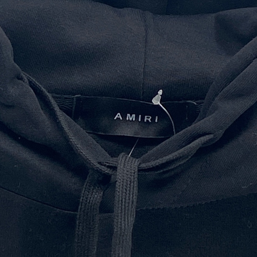 Amiri MA Bar logo cotton hoodie - Picture 5 of 9